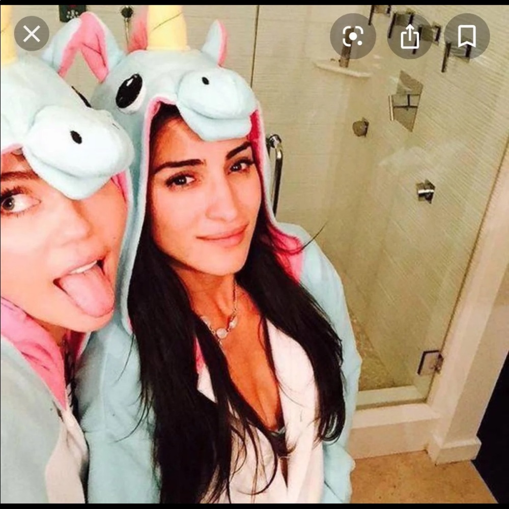 Unicorn onesie costume adult